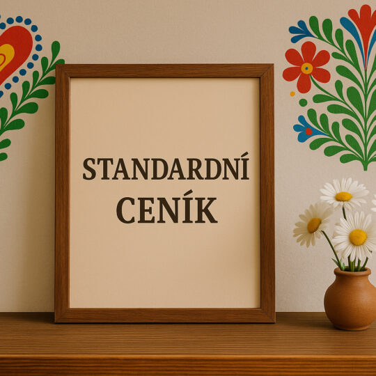 STANDARDNÍ CENÍK
