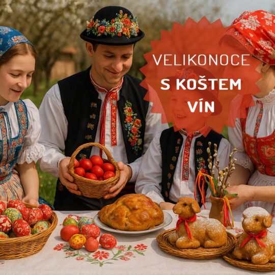VELIKONOČNÍ POBYT S TRADIČNÍM KOŠTEM VÍN